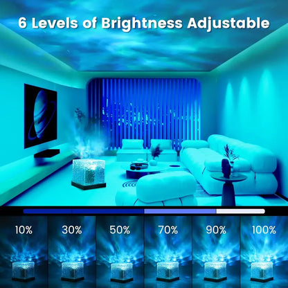 LED Water Ripple Aurora