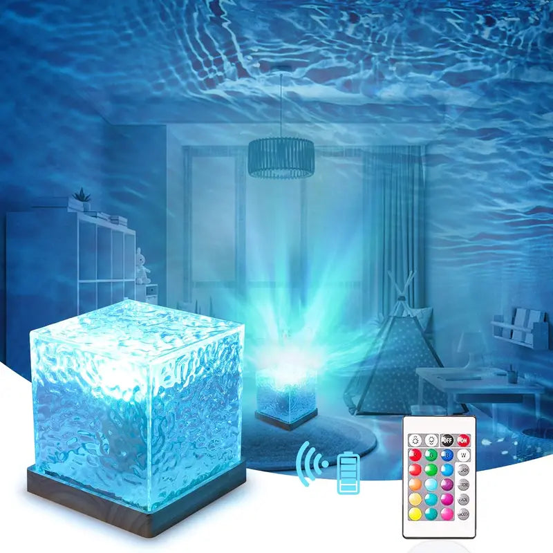 LED Water Ripple Aurora